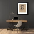 thumbnail image 4 of Seth Wells Cheney 20x24 Black Modern Framed Museum Art Print Titled - Self-Portrait (C. 1830s), 4 of 5
