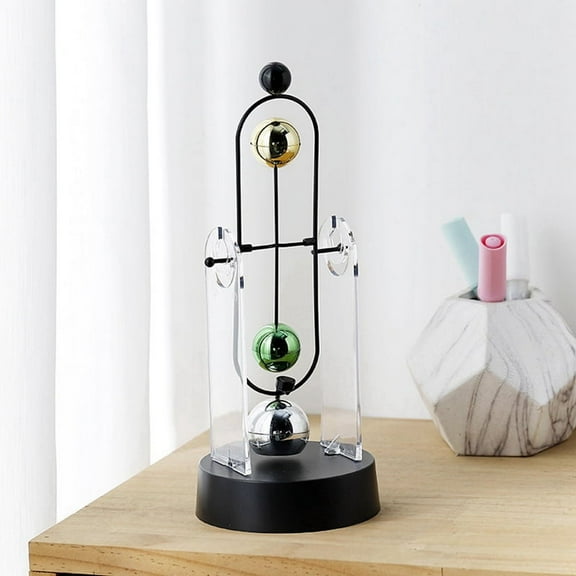 /Motion Machine, 'S Cradle Ball Figurine Physics Toys Swinging Craft Shake Device for Desk Ornament