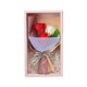 thumbnail image 2 of Caja regalo romántica de ramo de jabón de rosas - 5 rosas jabones, decoración de bodas y hogar, arreglo floral duradero, 2 of 5