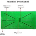 thumbnail image 5 of Tapete de entrenamiento de golf, tapete de entrenamiento para práctica de mini golf, ayuda para el entrenamiento, alfombra de ayuda para entrenamiento de putt y chipping de golf, 5 of 5