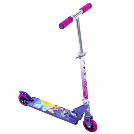 Disney Princess Girls Inline Folding Scooter by (Best Three Wheel Scooter)