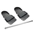 thumbnail image 3 of Pedales de repuesto para máquina de remo de 2 piezas, correas ajustables, textura antideslizante, construcción duradera, fácil instalación, apto para, 3 of 9