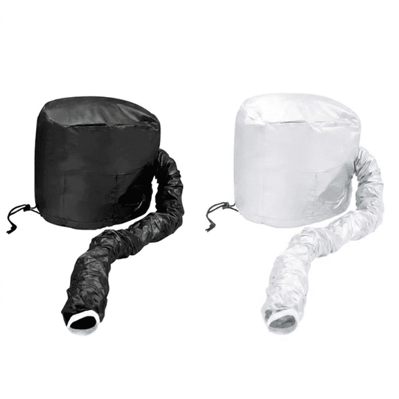 MoHern Hair Drying Cap 2Pcs Portable Blow Dryer Cap Soft Adjustable Hair Drying Bonnet with Small Hose Outlet for Women Home DIY Styling and Deep Conditioning Treatments