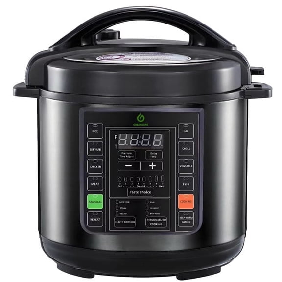 GreenLine Pot 6Qt 10-in-1 Pressure Cooker and Multi-Cooker - Multipurpose Electric Pressure Cooker