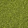 thumbnail image 2 of 11/0 Grade A Transparent Glass Seed Beads Silver Lined Round Hole Round Green Yellow 2x1.5mm Hole: 0.3mm about 3000pcs/50g, 2 of 4