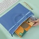 thumbnail image 1 of Bolsa de archivo impermeable con cremallera de doble bolsillo grande con asa, tamaño A4, portadocumentos plegables para viaje y oficina, bolsa de documentos de tela Oxford, 1 of 6