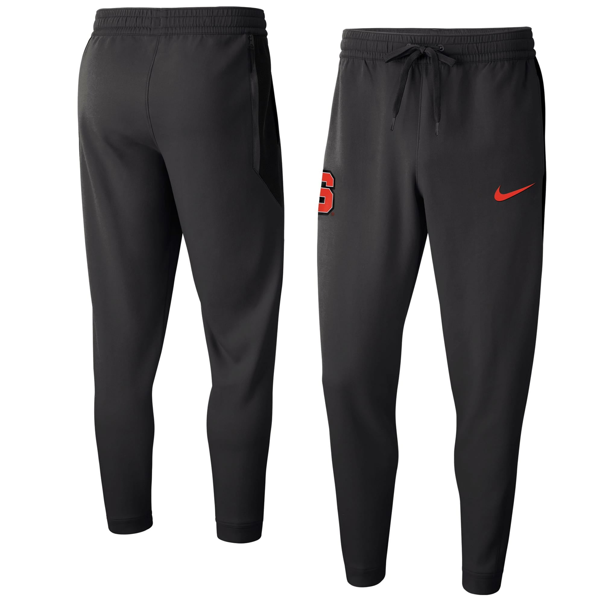 orange nike pants