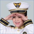 thumbnail image 1 of Navy Admiral Hat - Size Kids, 1 of 1