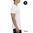 thumbnail image 3 of Threads Men's, Ultra-Soft Crewneck T-Shirt, Moisture Wicking, Anti-Odor, S - XXL, White, 2 Pack, 3 of 8