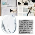 thumbnail image 3 of OTVIAP Magnifier <br>,8X Optical Magnifier Dome Portable Paper Reading Acrylic Magnifier Dome Hands-Free Design <br>, 3 of 8