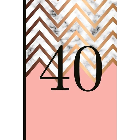 40: A Beautiful 40th Birthday Gift and Keepsake to Write Down Special Moments (Paperback)