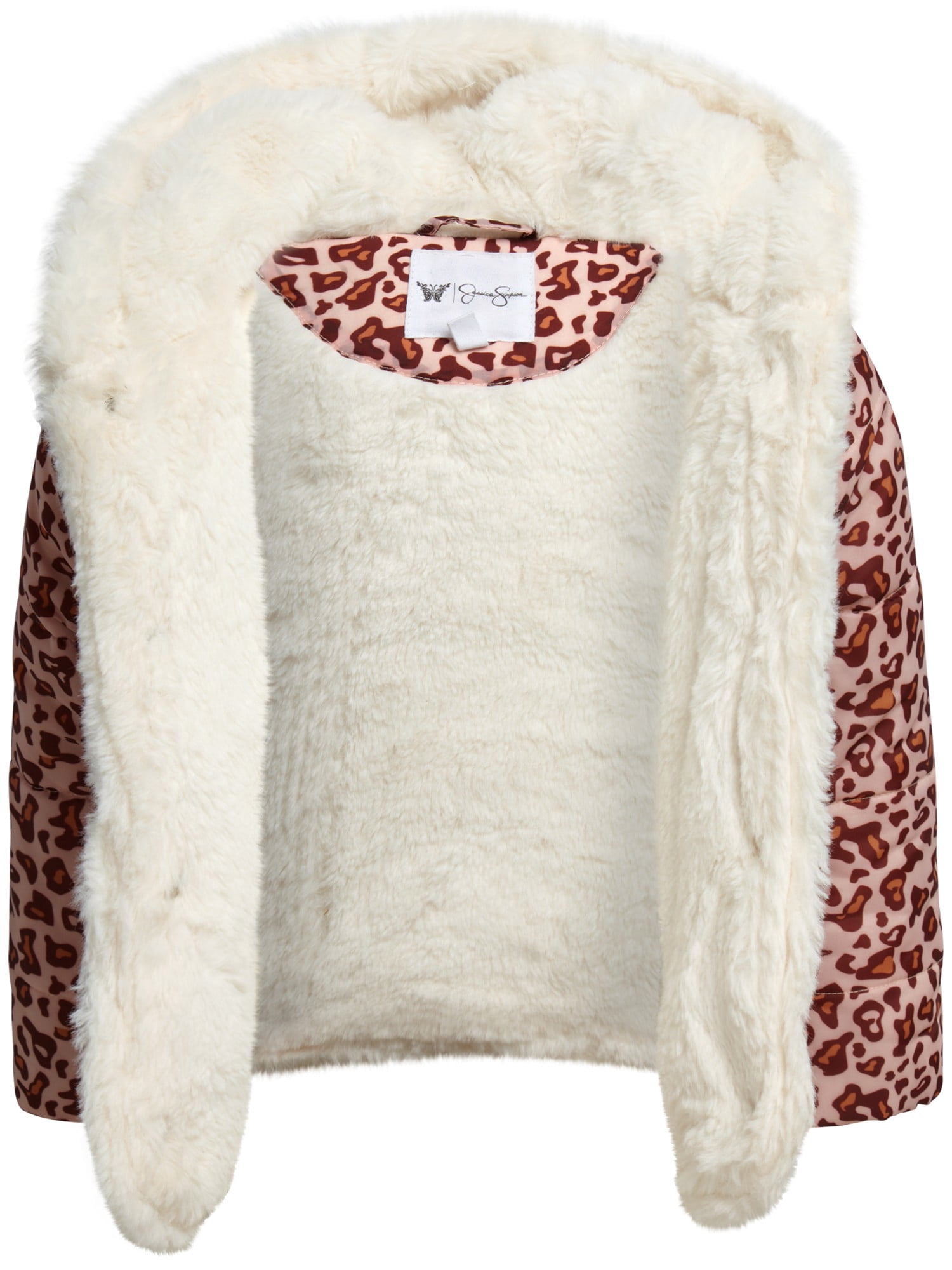 Jessica Simpson Infant and Toddler Girls' Puffer Coat with Hood, Sizes 12-24M