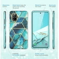 thumbnail image 6 of i-Blason Cosmo Series Case for Samsung Galaxy A51 5G [Not Fit Galaxy A51 4G Version], Slim Stylish Full-Body Protective Case with Built-in Screen Protector (Ocean), 6 of 7