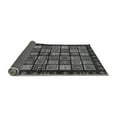 thumbnail image 2 of Ahgly Company Indoor Round Abstract Gray Modern Area Rugs, 8' Round, 2 of 4