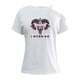 thumbnail image 2 of Camiseta con hombros descubiertos para mujer, camiseta tipo túnica, ropa informal, ropa para niñas, camisetas cómodas con cuello redondo estampadas a SG, 2 of 10