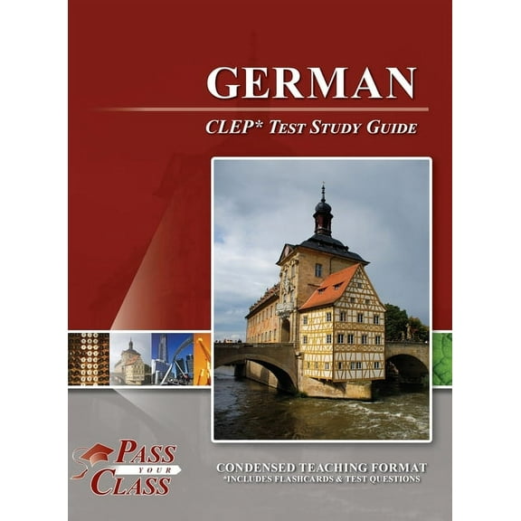 German CLEP Test Study Guide, (Hardcover)