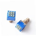 thumbnail image 3 of UPOUART 5Set Blue Metal Guitar Effects Pedal Switch for Music Recording Studio Accessory, 3 of 8