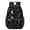 Moon and Dreamcatcher, variant on Hand and Bat Gothic Pattern 17" School Backpacks for Teens,Waterproof Oxford Fabric,S-Shape Padded Straps for School,Travel,Hiking,Camping