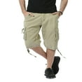 thumbnail image 1 of Shorts Cargo à Fermeture Éclair pour Hommes avec Poches, 1 of 4