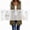 Army Green, variant on Women's Longline Hooded Puffer Vest Zip Up Sleeveless Quilted Warm Outerwear with Pockets for Fall Winter Daily Wear Layering Casual