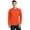 Orange, variant on Port & Co PC450LS Long Sleeve Fan Favorite Tee, Bright Red - 4XL