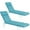 Cyan, variant on FKS LIFE Chaise Lounge Cushion 70x22.3x3.4 Inch Outdoor Lounge Chair Cushions, Lounger Pad Replacement with Fade-Resistant, Removable & Machine-Washable Covers, Ideal for Patio Chaise Chairs