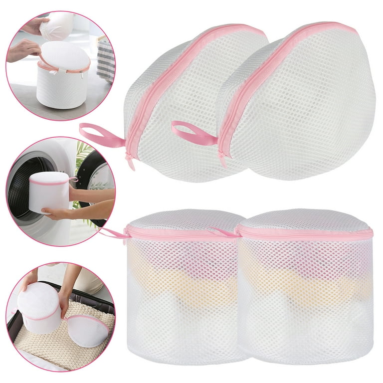 Travelwant 2Packs Delicate Bra Washing bag - High Permeability Sandwich  Fabric Lingerie Laundry Bag- Underwear Bag for Bras,Socks,Panty,Undershirt