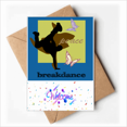 thumbnail image 1 of Streetdance Culture Breakdance Insect Welcome Back Greeting Cards Envelopes Blank, 1 of 3