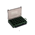 thumbnail image 2 of Caja de pesca Eigraketly almacenamiento para cebo organizador de compartimentos dobles Verde grande, 2 of 6