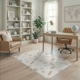 thumbnail image 2 of ODIKA 4'x6' Beige Abstract Geometric Scattered Modern Washable Area Rug Contemporary Minimalist Shapes Connected Pet Friendly, Non-Shedding for Bedroom, Reading Nook, 2 of 7