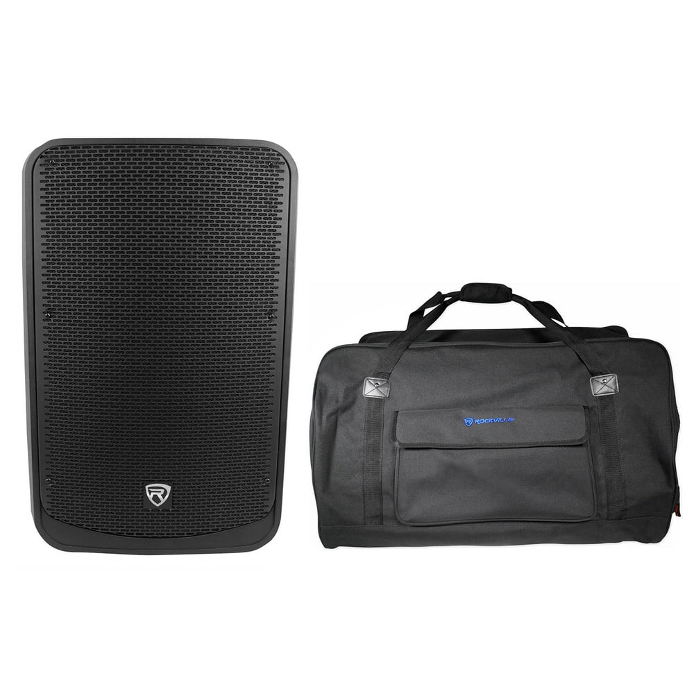 Rockville TITAN 15 15" 2000w Powered DJ PA Speaker/Bluetooth/DSP/TWS