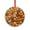 Pattern-1, variant on Hello Autumn Maple Leaf Wreath Crystal Glass Ornament Xmas Tree Decor for Kids Mom Dad Friends Loves Fall Autumn Thanksgiving Harvest Christmas Ornament Round Glass