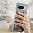 thumbnail image 2 of for Google Pixel 10 Pro XL Wallet Case with Elastic Card Holder & 360° Rotatable Ring Stand, Vintage PU Leather Kickstand Slim Fit Shockproof Cover with Shoulder Strap - Blue, 2 of 10