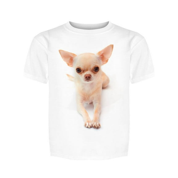 Chihuahua On White  Tee Girl's -Image by Shutterstock