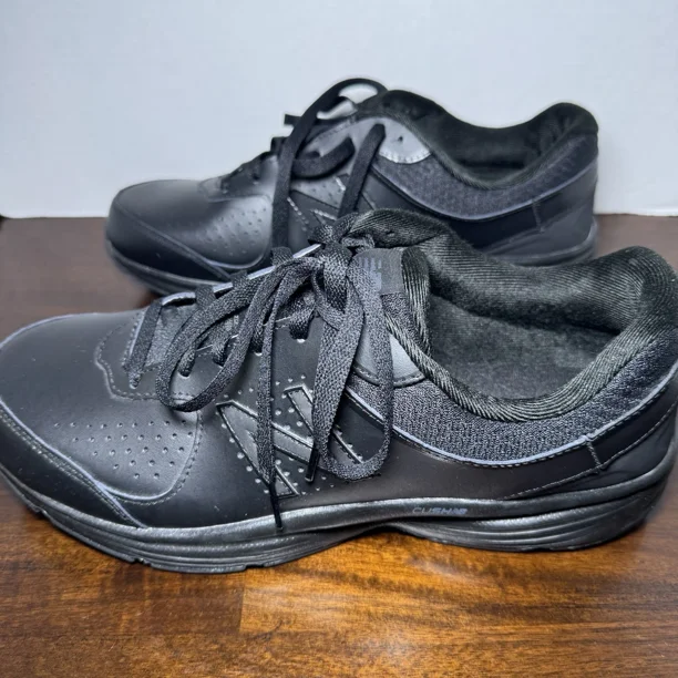 New Balance 411 Walking Comfort Shoes MW411BK2 Black Men's Size 11.5