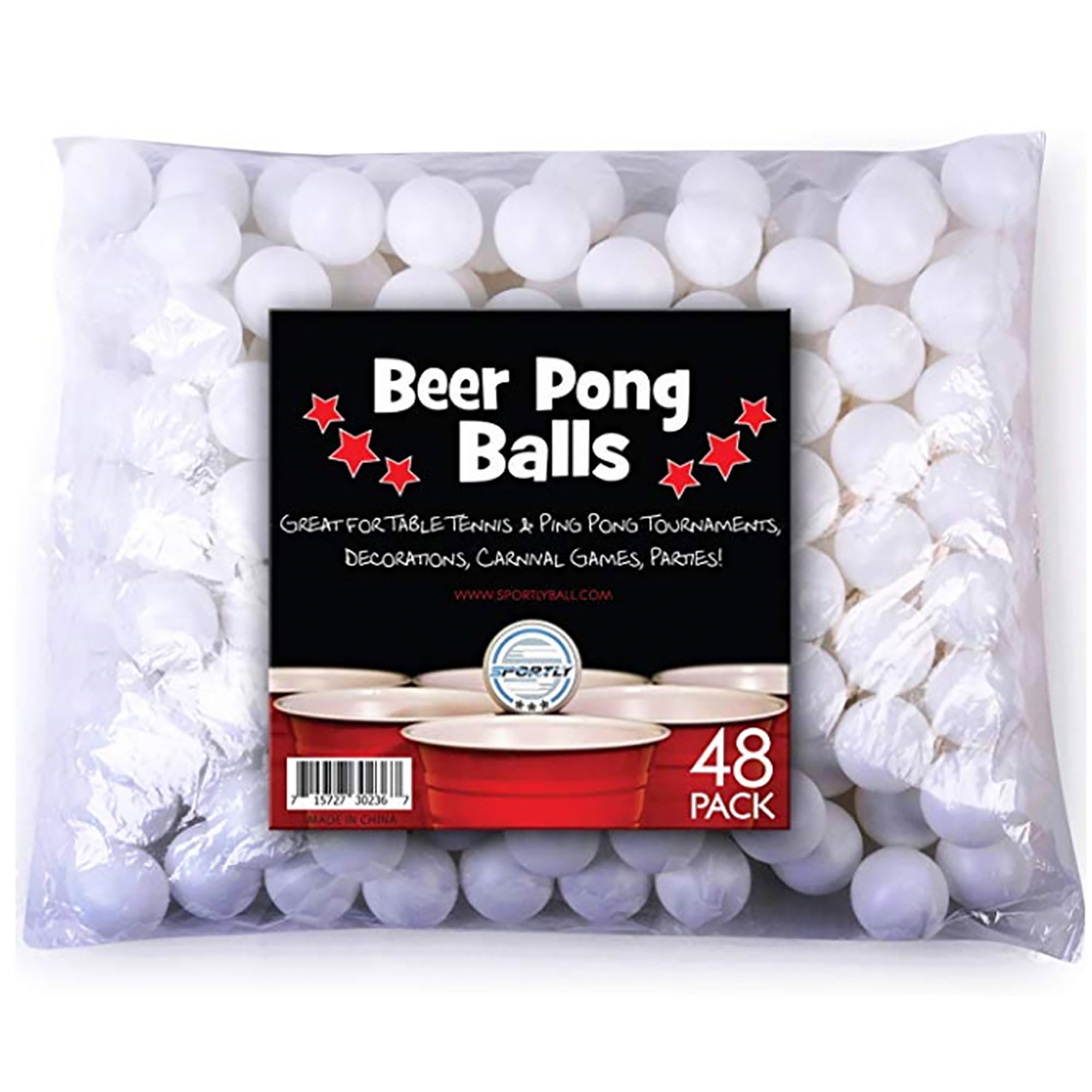 Beer Pong Balls Ping White Practice Table Tennis Play Drinking Game Party Bulk 