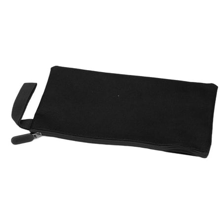 

Canvas Tool Bag Canvas Pouch Durable Wear Resistant Portable Small Size For Items Storage Black