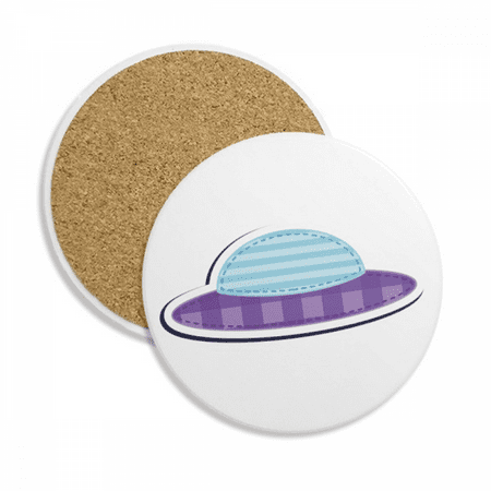

Universe And Alien UFO Coaster Cup Mug Tabletop Protection Absorbent Stone