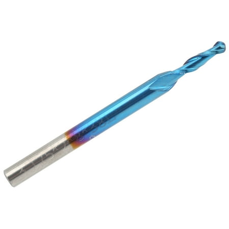 

Woodworking Tool 2-Flute Spiral Nose End Mill Router Bit Milling Cutter 3.175mm Shank Universal For 3D Engraving