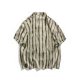 thumbnail image 3 of Qiopertar Liquidation à Moins de 5$ Chemise à Manches Courtes à Col Rond Imprimé Mode Décontractée pour Hommes en Liquidation, 3 of 3