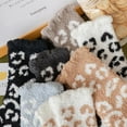 thumbnail image 5 of Xmarks Women Warm Super Soft Plush Slipper Sock Winter Fluffy Microfiber Crew Socks Casual Home Sleeping Fuzzy Cozy Sock 6 Pack, 5 of 9