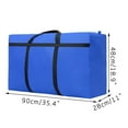 thumbnail image 5 of Heavy Duty Moving Bags Storage Bins Large Moving Boxes with Backpack Straps, Zippers & Handles – Perfect for Moving, College Dorm, Traveling, Camping, Christmas Decorations(36.5"L x 19"W x 11"H), 5 of 5