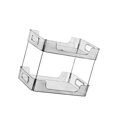 thumbnail image 1 of relayinert ultifunctional Storage Rack 2 Tier Container Toilet Room for Living Party Gray M, 1 of 6