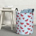 thumbnail image 7 of KLL Watermelon Waterproof Foldable Laundry Hamper Bucket with Handles for Storage Bin,Kids Room,Home Organizer (Medium ), 7 of 7