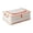 Orange M, variant on Tunhigl 40L Clear Storage Bags with Zipper and Handle for Clothes Heavy Duty Plastic Blanket Clothes Moving Bags Cloth Bins for Blanket Comforter Clothing, S