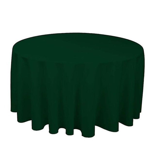 18 Color Polyester Round Tablecloth Whiteblackredbluegold Solid Table Cloth For Wedding Birthday Party Table Cover Home Dcor 1pcs