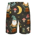 thumbnail image 6 of Disketp Men'S Swim Trunks Hawaiian Breathable Surf Beach Swimsuits Mesh Lining Beach Shorts With Pockets-Gnome Insect Frog, 6 of 9