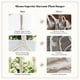 thumbnail image 5 of Cestas colgantes para macetas, 1 pieza de colgador de plantas para interior y exterior con ganchos para colgar, cesta colgante de pared de algodón hecha a mano para decoración del hogar, soporte para, 5 of 7