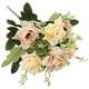 thumbnail image 2 of Moyic Ramo de flores falsas Bajo mantenimiento Elegante Durabilidad duradera Flores artificiales Flores falsas Decoración Hennessy Cape Rose4, 2 of 6