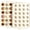 Beige-24 CUP, variant on Kikcoin 2 Pack Muffin Pan Set, 24-Cup Non-stick Cupcake Pan, Carbon Steel Baking Pans Oven Safe up to 446℉